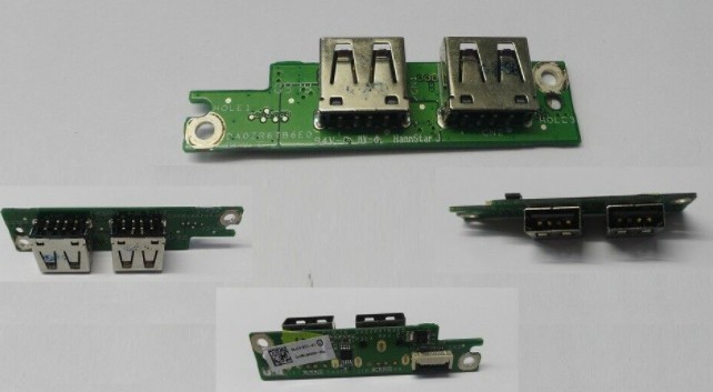 USB Port Board with Ribbon Cable DAOZR6TB6EO