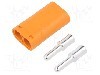 Conector alimentare DC, 1kV, 2 pini, seria LC, {{Dimensiune pin}}. AMASS - LCB50-M