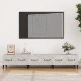 Cumpara ieftin Comodă TV, gri beton, 150x34,5x30 cm, lemn prelucrat