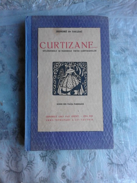 CURTIZANE - HONORE DE BALZAC VOL.II