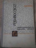 Nomograme Proiectare Industrie Chimica - Gigel Cristea, Editura Tehnica 1973, Carte Chimie, Hardcover