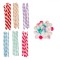 Set Creativ, Model Fără Brand, S&acirc;rmă Chenille și Pompoane, Multicolor, 50 Bucăți
