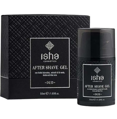 Gel After Shave cu Acid Hialuronic 50 mililitri Isha foto