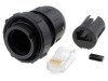 Conector RJ45 Cat6 8P8C, tip montare IDC, etanseitate IP67/IP68