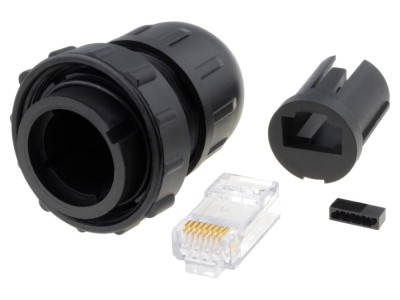 Conector RJ45 Cat6 8P8C foto