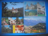 HOPCT LOT 3391 -IP -4 CARTI POSTALE-CASTELUL BRAN-JUD BRASOV-CIRCULATE, Circulata, Printata