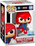 Figurina Knuckles as Superman - DC x Sonic the Hedgehog - Pop! Heroes - Funko | Funko