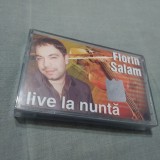 CASETA AUDIO MANELE FLORIN SALAM -LIVE LA NUNTA ORIGINALA