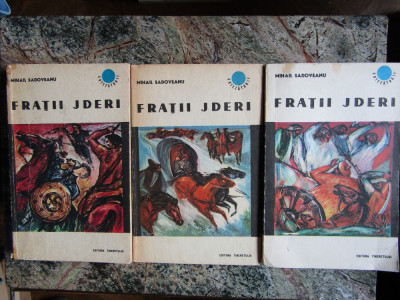 Mihail Sadoveanu - Fratii Jderi 3 volume (1988) foto