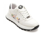 Pantofi ALDO albi, LTSNEAKER 100, din piele ecologica