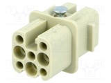Conector HDC inserturi de contact mamă Han&reg; D PIN 8 crimpat HARTING