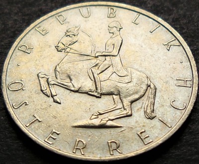 Moneda 5 SCHILLING - AUSTRIA, anul 1988 *cod 520 B foto