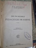 Din problemele pedagogiei moderne - G.G. Antonescu