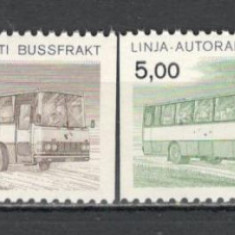 Finlanda.1981 Timbre ptr. pachete-Mijloace de transport KF.207