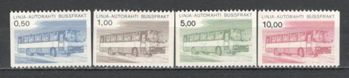 Finlanda.1981 Timbre ptr. pachete-Mijloace de transport KF.207