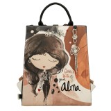 Geantă dama, din piele ecologica, Anekke, 40705-273, multicolor