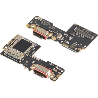Placa cu Conector Incarcare - Microfon - Modul Cititor SIM Xiaomi Poco X7 foto