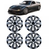Capace de roti Tenzo-R XII 16 inch argintiu negru set de 4 jante din otel Performance AutoTuning