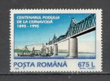 Romania.1995 100 ani Podul Cernavoda XR.1124