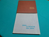 LOT 2 CATALOAGE: S&Icirc;RMĂ ȘI PRODUSE DIN S&Icirc;RMĂ, PROFILE &Icirc;NDOITE * 1966 *