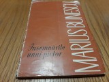 MARIUS BUNESCU - Insemnarile unui Pictor - 1965, 139 p.; tiraj: 5000 ex.