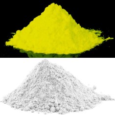 Pigment invizibil fluorescent galben - 10 grame