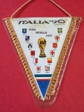 Fanion Fotbal - Campionatul Mondial ITALIA 1990 - "CIAO"