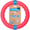 PitchDog, Jucarie Inel pentru caini, roz, 28 cm, Pitch Dog
