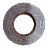 Ornament Crom Nichel Auto Universal, Banda Adeziva 2cm x 15m, Decor Interior Exterior, Tuning ALM