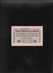 Germania 5000000 5 000 000 marci mark 1923 seria007812 aunc