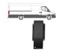Bandou stalp IVECO DAILY, 07.2014-, partea dreapta,