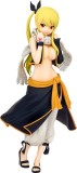 Fairy Tail Pop Up Parade PVC Statue Lucy Heartfilia Natsu Costume Ver. L Size 22 cm, Good Smile Company
