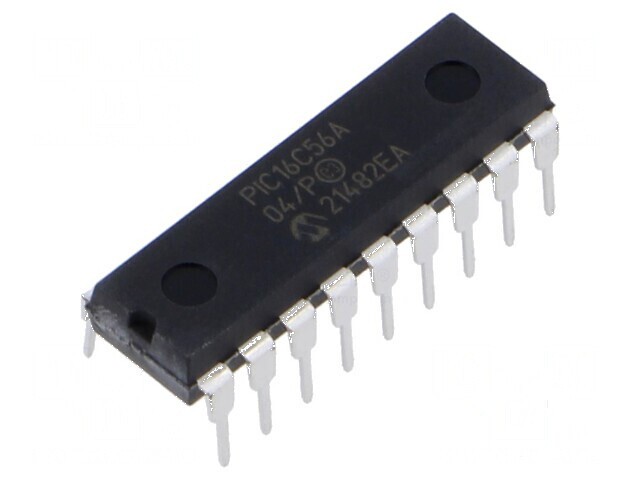 Microcontroler PIC 40MHz GPIO 2,5-5,5VDC THT PDIP18 PIC16