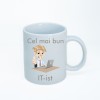 Cana alba personalizata It-ist, INOVATIX&reg;. 330ml, Oem