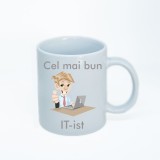 Cana alba personalizata It-ist, INOVATIX&reg;. 330ml, Oem