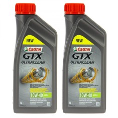 Pachet 2 litri Ulei Castrol GTX Ultraclean 10W40 A3 B4