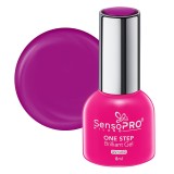 Cumpara ieftin Oja Semipermanenta One Step Brilliant Gel SensoPRO Milano 8ml, Imperial Fuchsia #63