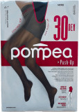 Pompea Dres damă Push-Up 30 DEN 3-M negru, 1 buc