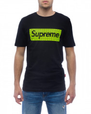 Tricou cu maneci scurte Negru Barbat Supreme Grip foto