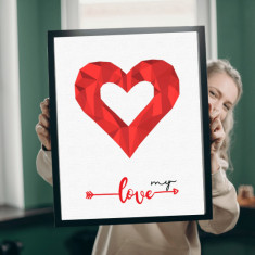 Art Valentine s Day - my Love - digital