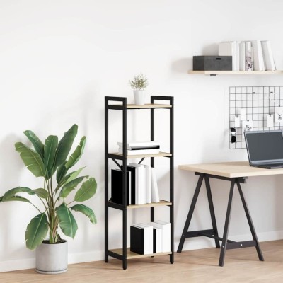 vidaXL Bibliotecă Stejar sonoma 40 x 30 x 118 cm Lemn compozit 868360 foto