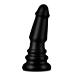 Dildo Anal BUTTR Captain's Mission, PVC, Negru, 26 cm