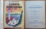 N. Papatanasiu , Sonata dobrogeana , 1942 , prima editie , Braila , Dobrogea