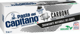 Pasta del Capitano Pastă de dinți cu cărbune, 75 ml