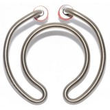 Rezistenta Omega Indoita 2000W Universala 220V-250V, Incalzire Mese, Aparate Apa, Nichelata, 175x166mm, Filet 15.6mm