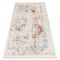 DISTIN 0100B covor modern roz / pudrat / alb - Ornament, vintage, franjuri, 120x170 cm