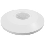Senzor de miscare slim Hepol 360 grade alb