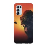 Husa compatibila cu Oppo Find X2 Pro model King Kong, Silicon, TPU, Viceversa, Transparent, Carcasa