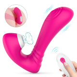 Vibrator femei Orgasmic Toy Dubla Stimulare ROZ