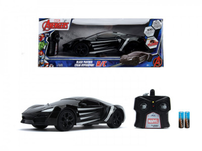 MASINUTA RADIOCOMANDATA BLACK PANTHER LYKAN SCARA 1 LA 16 SuperHeroes ToysZone foto